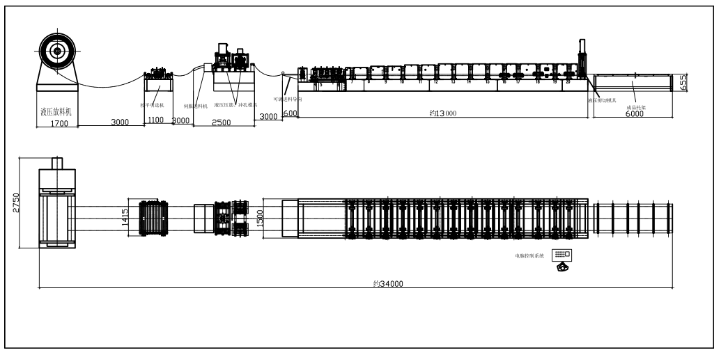 Cable tray roll forming machine manufacturer