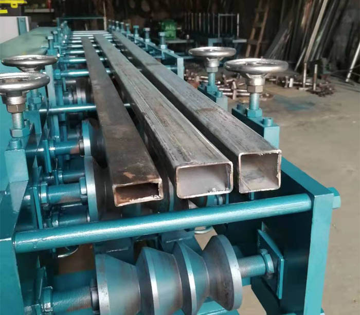 Mild Steel Rectangular Tube Roll Forming Machine