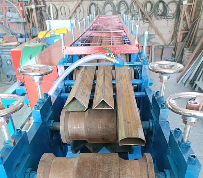 D Shaped Steel Tubing Machine (Semi Circle Tube)