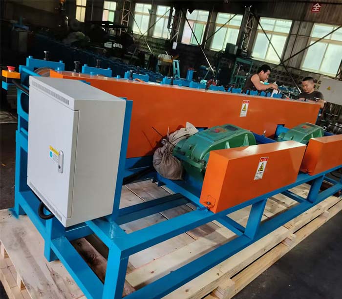 D Type Figure Eight T Pipe 3 in 1 Forming Machine Export