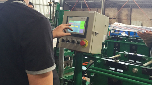 Europe metal sheet manufacturer engineer testing rack shelf roll forming machines