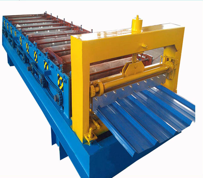 Galvanized Steel Roofing Panel Cold Roll Forming Machine