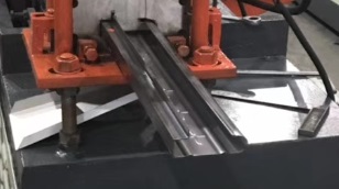 Bed rack upright & rack beam forming machine