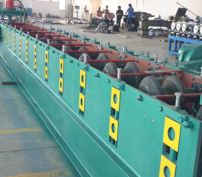 Highway Crash Barrier W Beam Forming Machine for Road Fence 