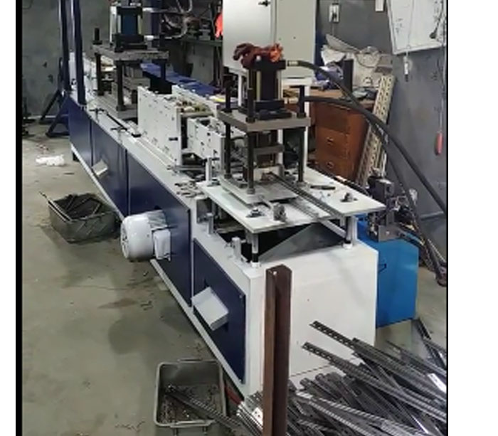 Din rail roll forming machine