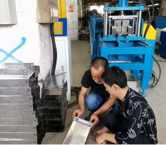 Metal Enclosure Roll Forming Machine Production Line