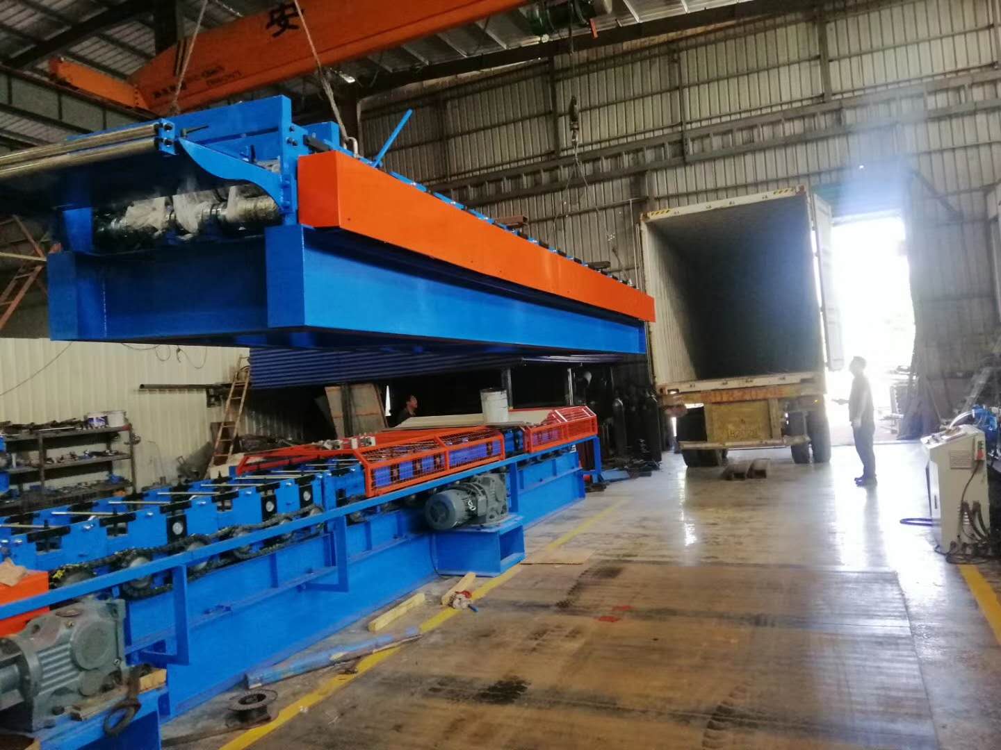 Metal Sheet Forming Machine for Floor Deck