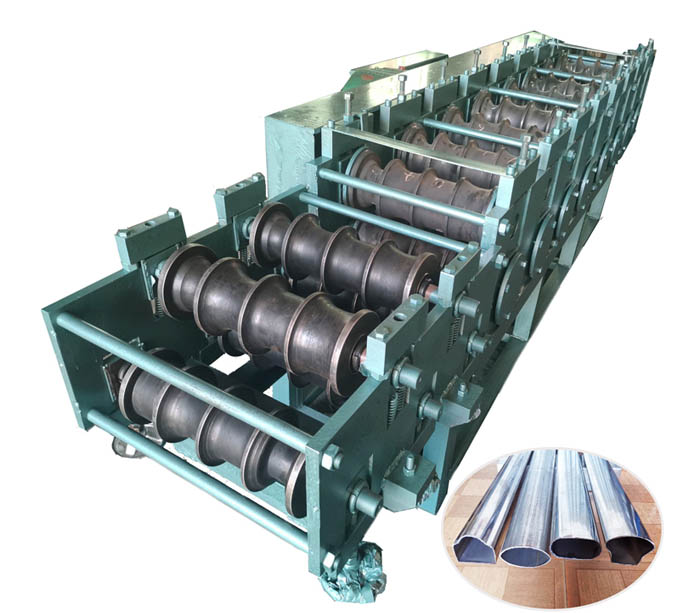 Stainless Steel Elliptic Pipe Roll Forming Machine