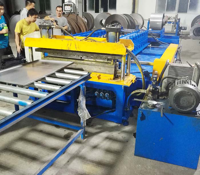 Steel Door Panel Roll Forming Machine