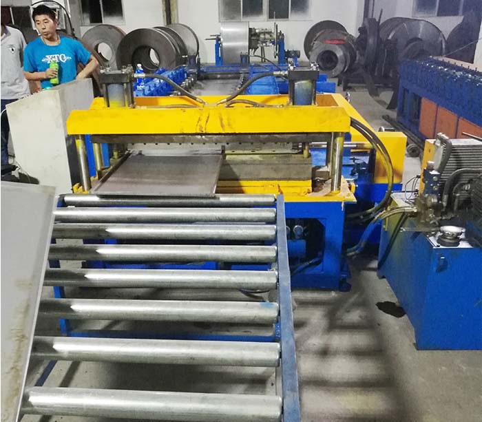 Steel Door Panel Roll Forming Machine