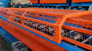Size Adjustable CU Channel Roll Forming Machine Export