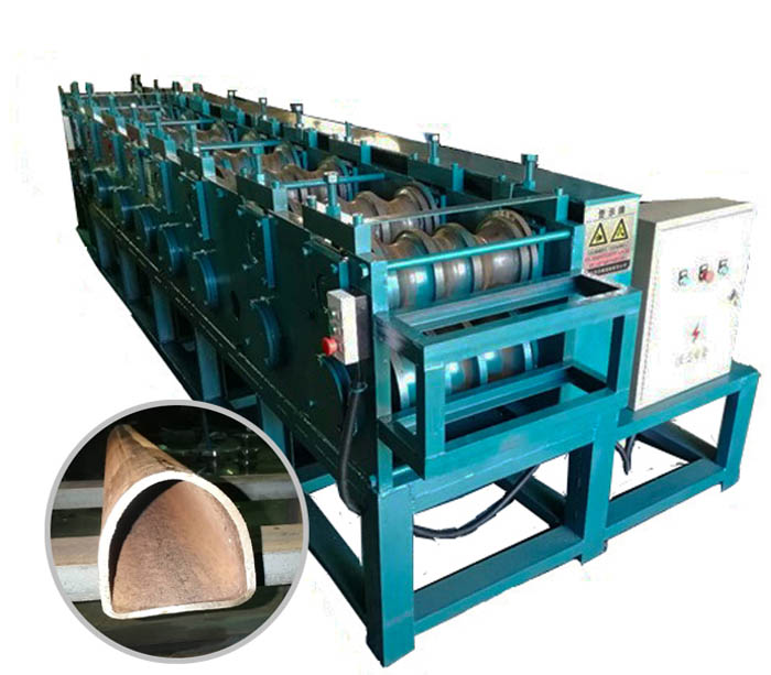 MS D Pipe Roll Forming Machine Production Line 