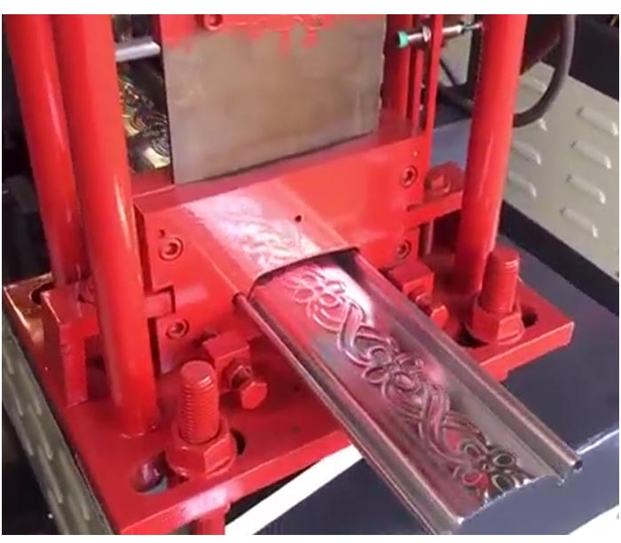 Flower Door Rolling Shutter Roll Forming Machine