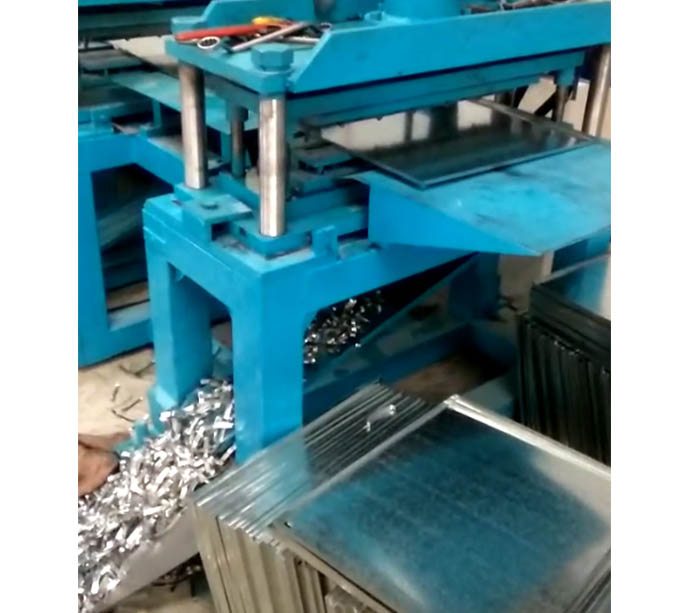 Electrical Box Door Bottom Panel Mounting Panel Roll Forming Machine