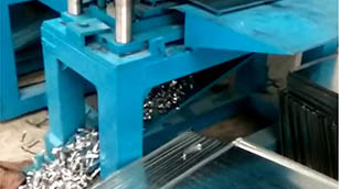 Electrical Cabinet Accessories Box Door Panel Production Line Export to Egypt