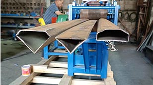 Export Steel Tube Process Machine D & Triangle & 5 sides Form Tube