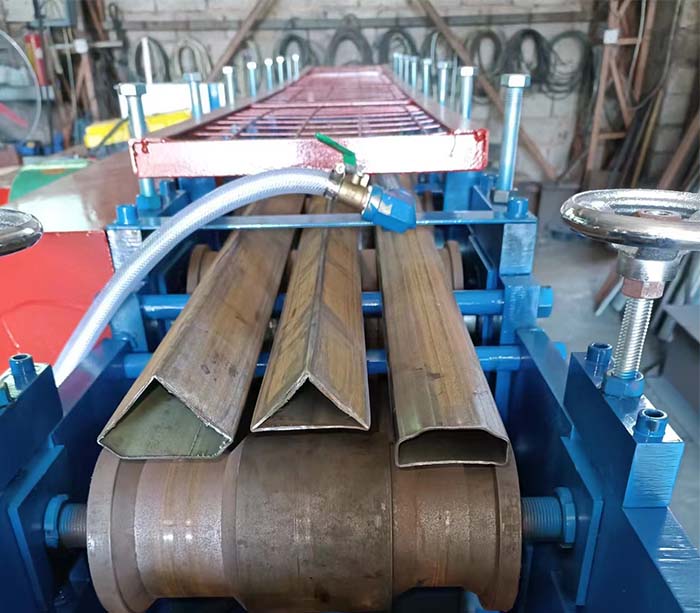 D Shaped Steel Tubing Machine (Semi Circle Tube)