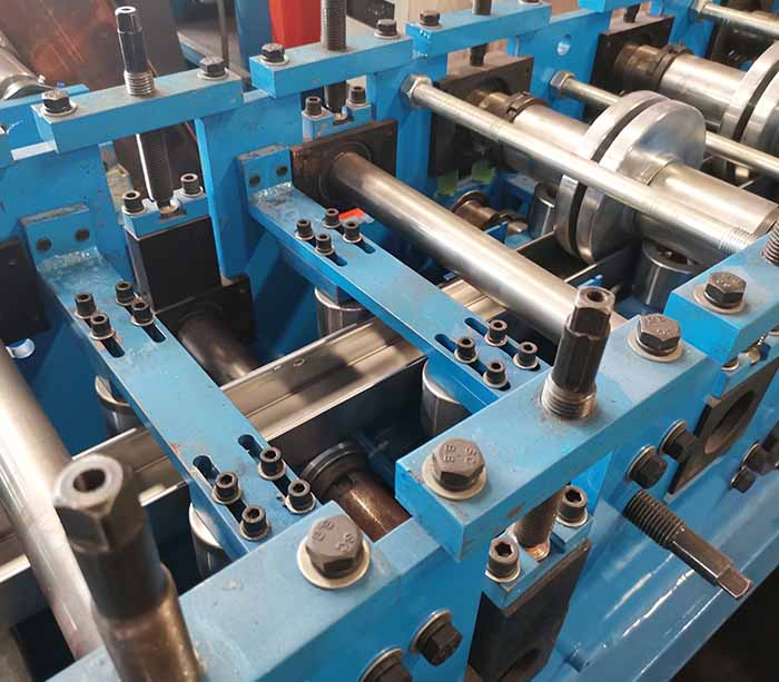 Rail Station Construction Mounting Channel Manufacture Machine