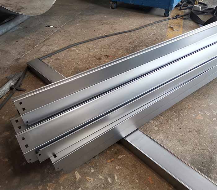 Rail Station Construction Mounting Channel Manufacture Machine