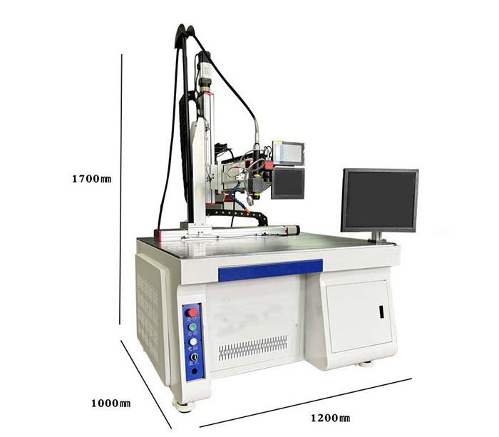Automatic CNC Platform Continuous Fiber Laser Welding Machine for Metals